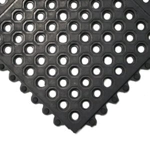 Fatigue-Step Black Swarf Mat
